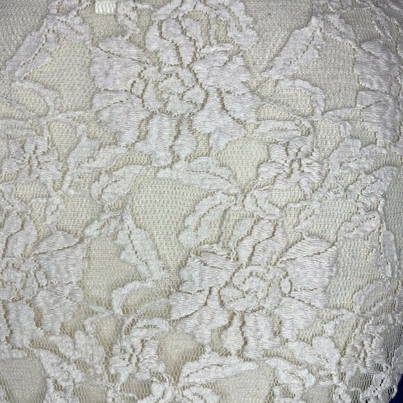 Umgee Small Sleeveless Lace Back Ruffle Tunic Swing Dress Blue Keyhole Neckline - Picture 9 of 10